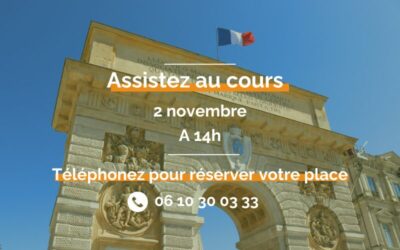 Assistez gratuitement aux cours le 2 novembre à Montpellier